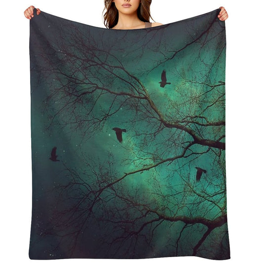 Where Dusk Meets Dawn II Throw Blanket