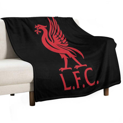 Class Is Permanent - Liverpool Red Throw Blanket