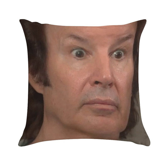 ASTONISHED BREEN - NEIL BREEN - Breen's Corrupt Merchandise - Funny Sticker Funny T-shirt Soft Easy Maintenance Throw Pillow