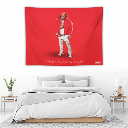 I Just Got A Lot On My Shoulders Tapestry