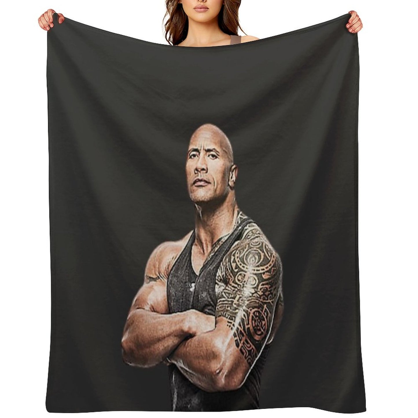 CAN YOU SMELL WHAT THE ROCK IS COOKING Throw Blanket