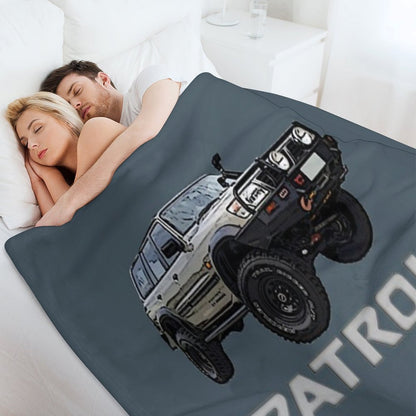 Nissan Patrol GU Throw Blanket