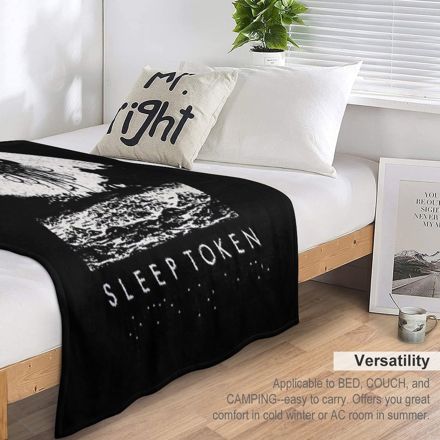 Beautiful Sunset from My Room Window Throw Blanket