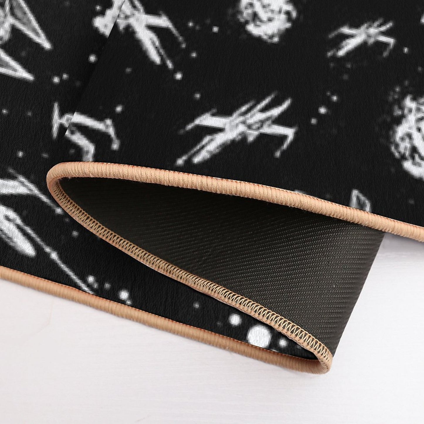 Space Ship Battle Bath Mat