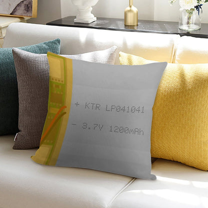 Lithium Polymer Battery Soft Style Accent Throw Pillow