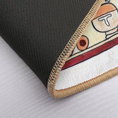 Mayan Pottery 02  Slip-Resistant Bath Mat