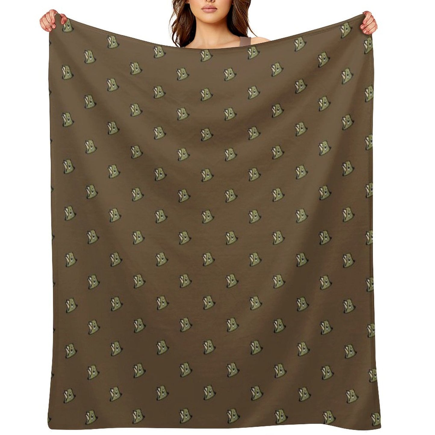 Peeping Throw Blanket