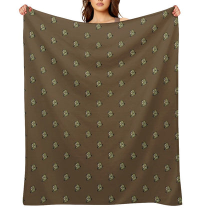 Peeping Throw Blanket
