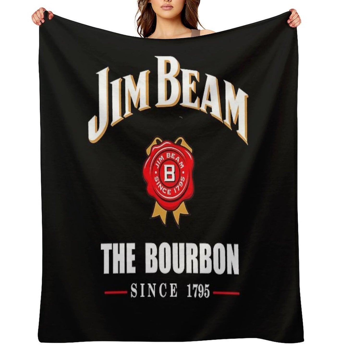 Jim Beam Throw Blanket