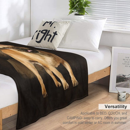 French Bulldog -Frenchie Dog Throw Blanket