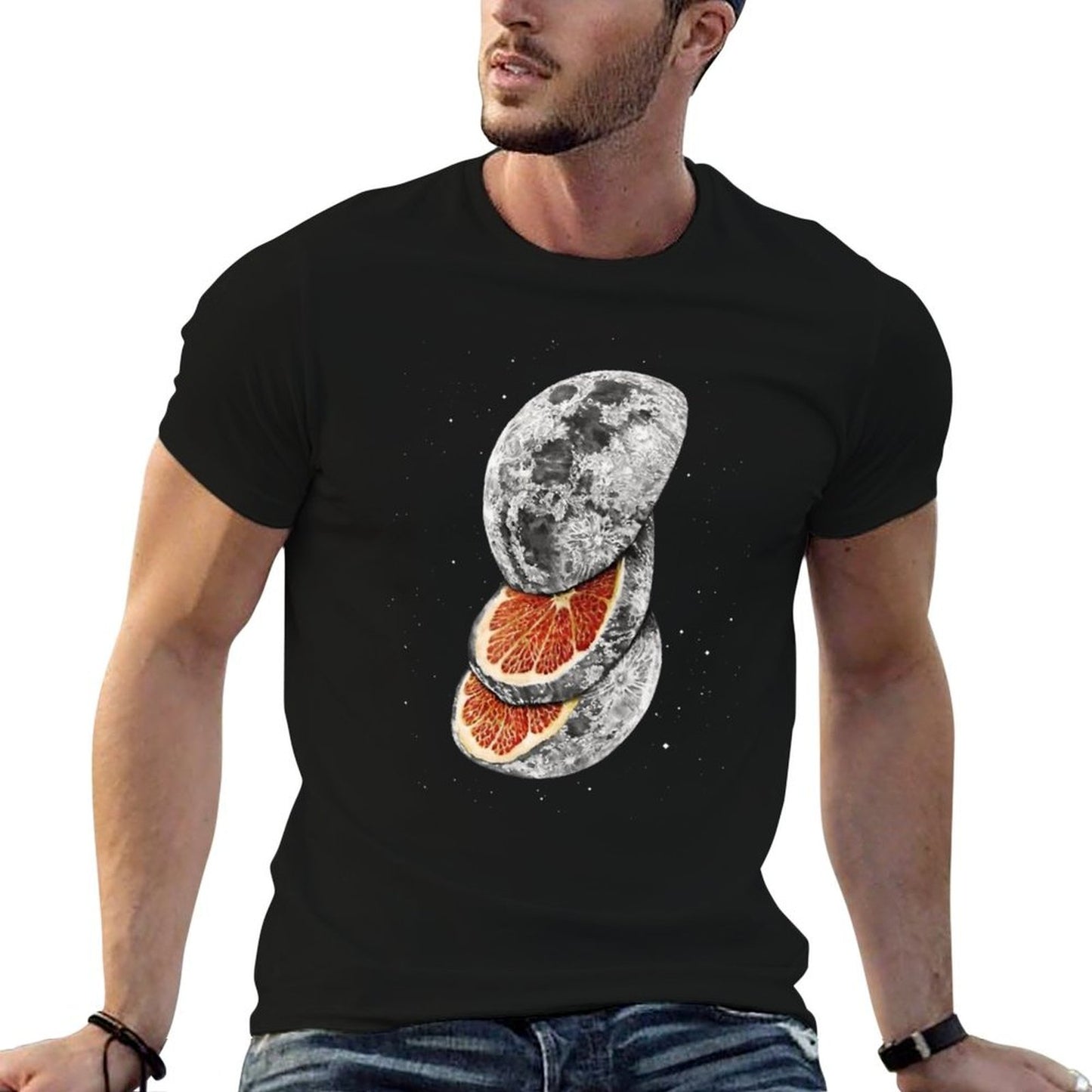LUNAR FRUIT  Slim-fit Cut T-Shirt