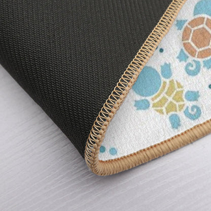 Poke Tiny Turtles Bath Mat