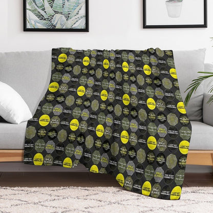 Get Corrected - Sticker Sheet Throw Blanket