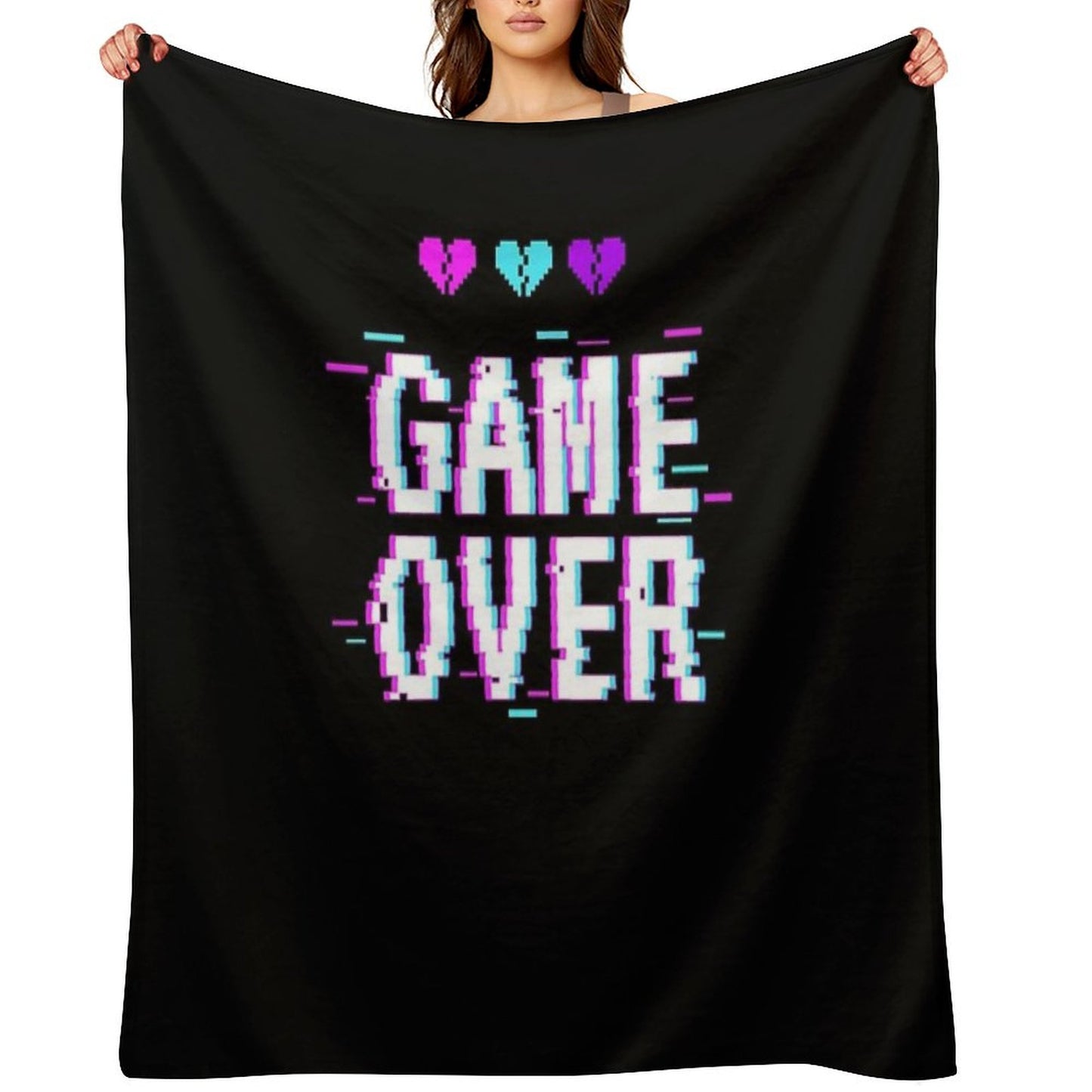 Copy of Vaporwave Aesthetic Art - Retro Mix Tape Japanese Otaku Grunge Throw Blanket