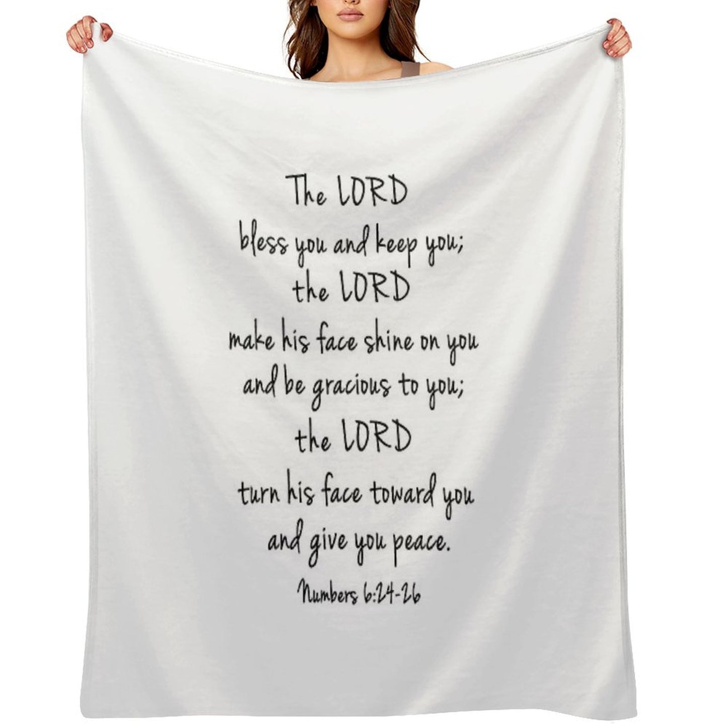 The Lord Bless You And Keep You Throw Blanket