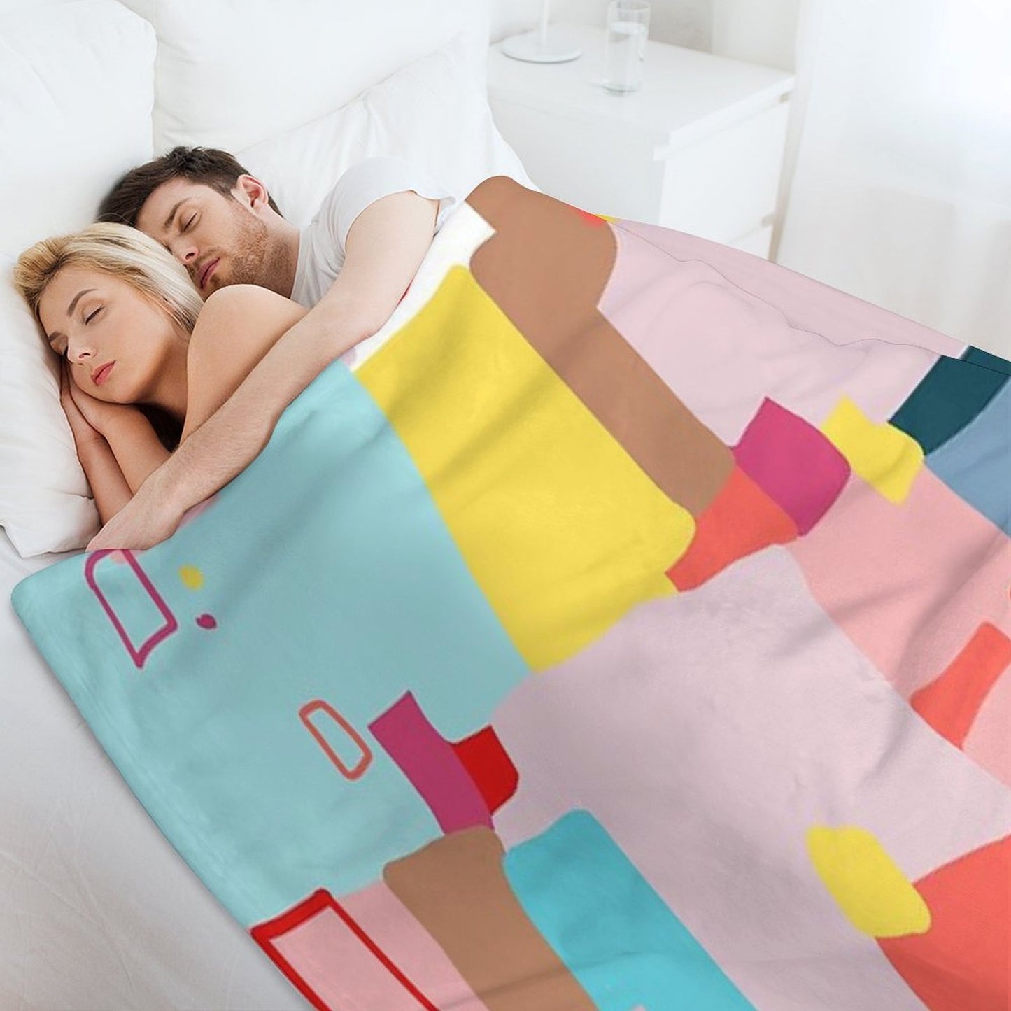 Windows of Possibility #abstractart #painting Throw Blanket