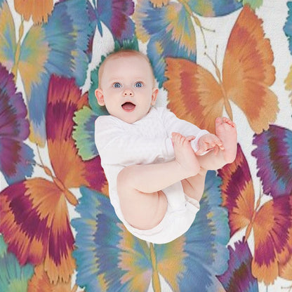 A Swarm of Butterflies Throw Blanket