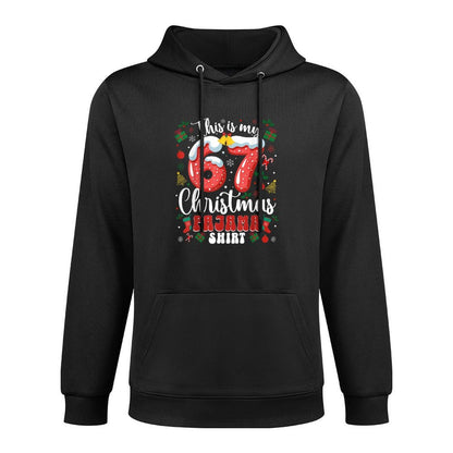 Funny 67 Christmas Pajamas Six Seven Meme Brainrot Casual Wear Hoodie