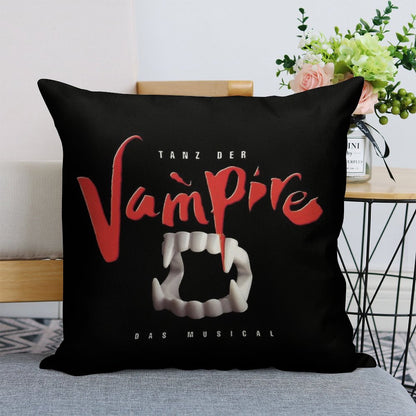 Tanz Der Vampire Linen Throw Pillow Cover