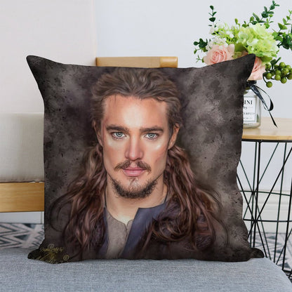 Uhtred of Bebbanburg- The Last Kingdom Linen Throw Pillow Cover