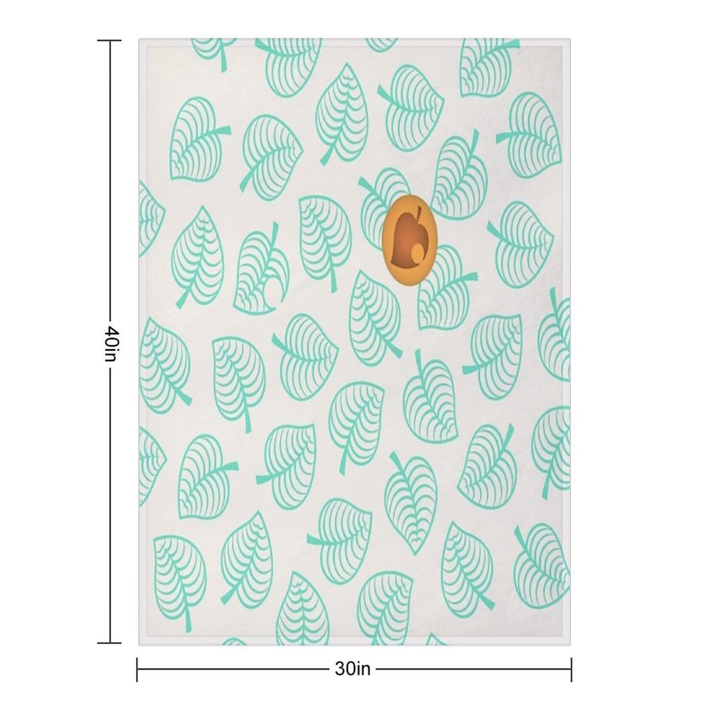 Nook's New Horizons Shirt Throw Blanket
