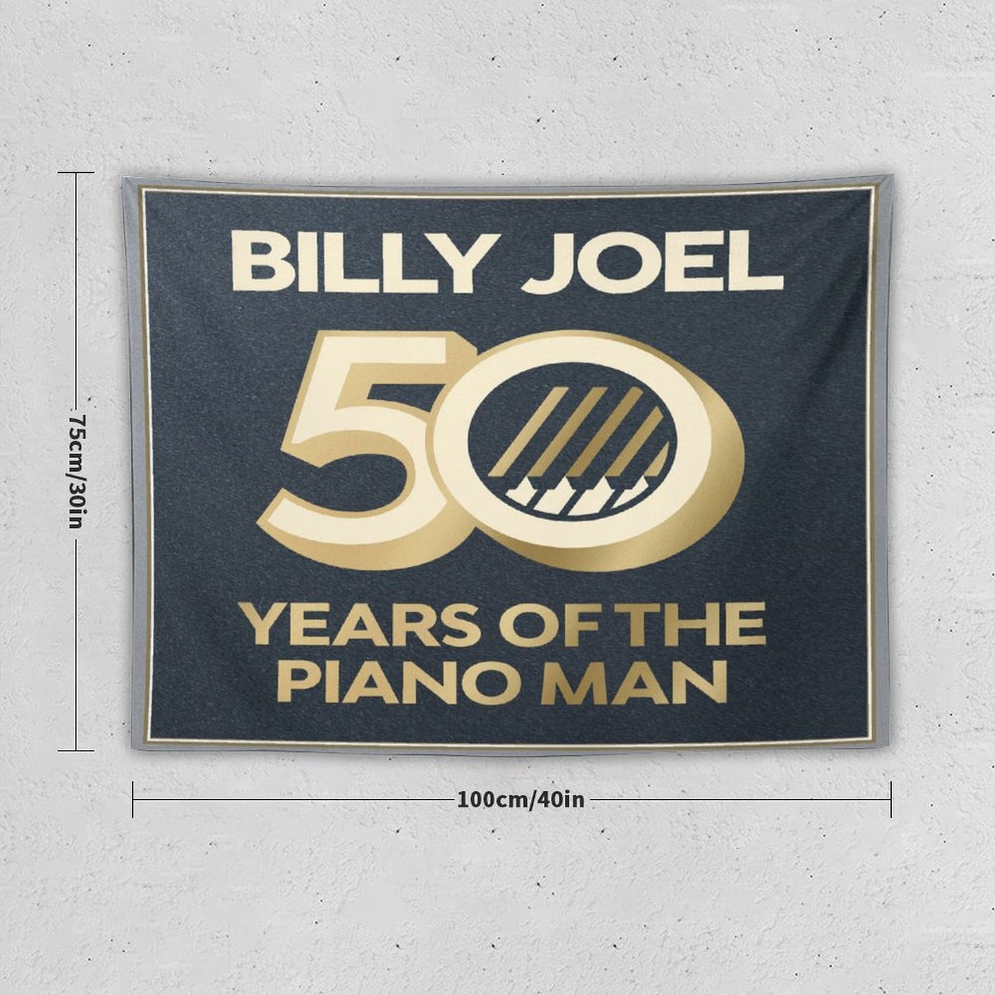 50 Years of The Piano Man Tapestry