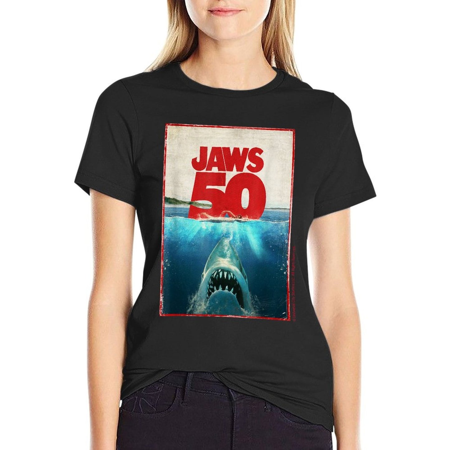 Jaws 50 Jaws 2025 Celebration Classic  Breathable T-Shirt