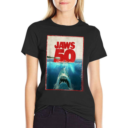 Jaws 50 Jaws 2025 Celebration Classic  Breathable T-Shirt