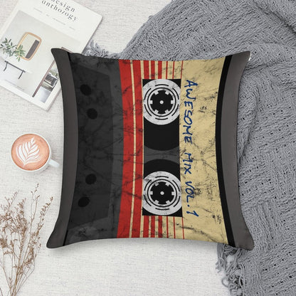 Vintage Awesome Mixtape Vol. 1 Soft Style Accent Throw Pillow