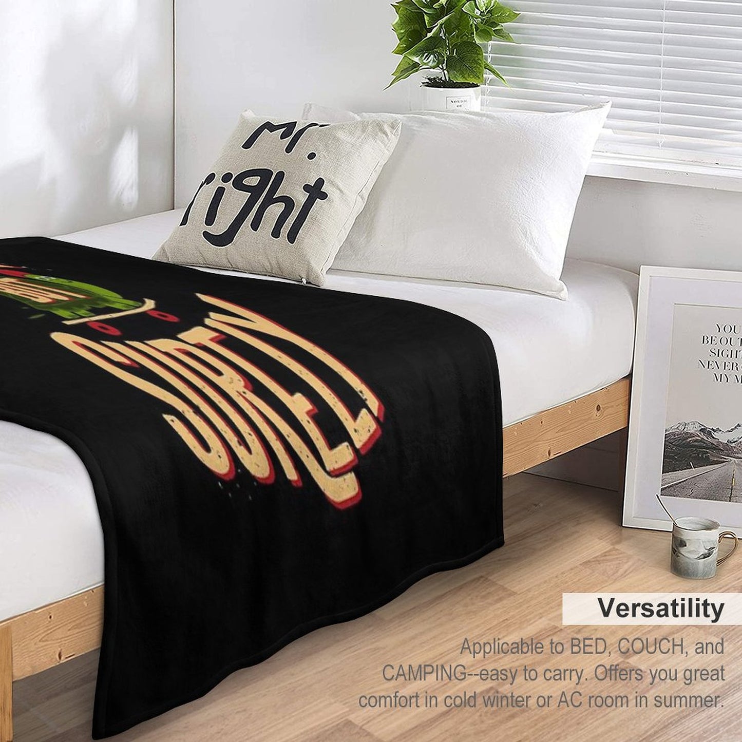 Slowly But Surely Throw Blanket