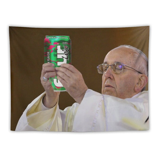 The Pope Four Loko Tapestry