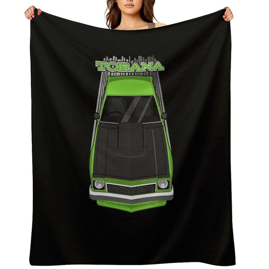Holden Torana A9X - Green Throw Blanket