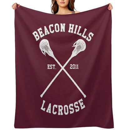 Beacon Hills Lacrosse - Teen Wolf Throw Blanket