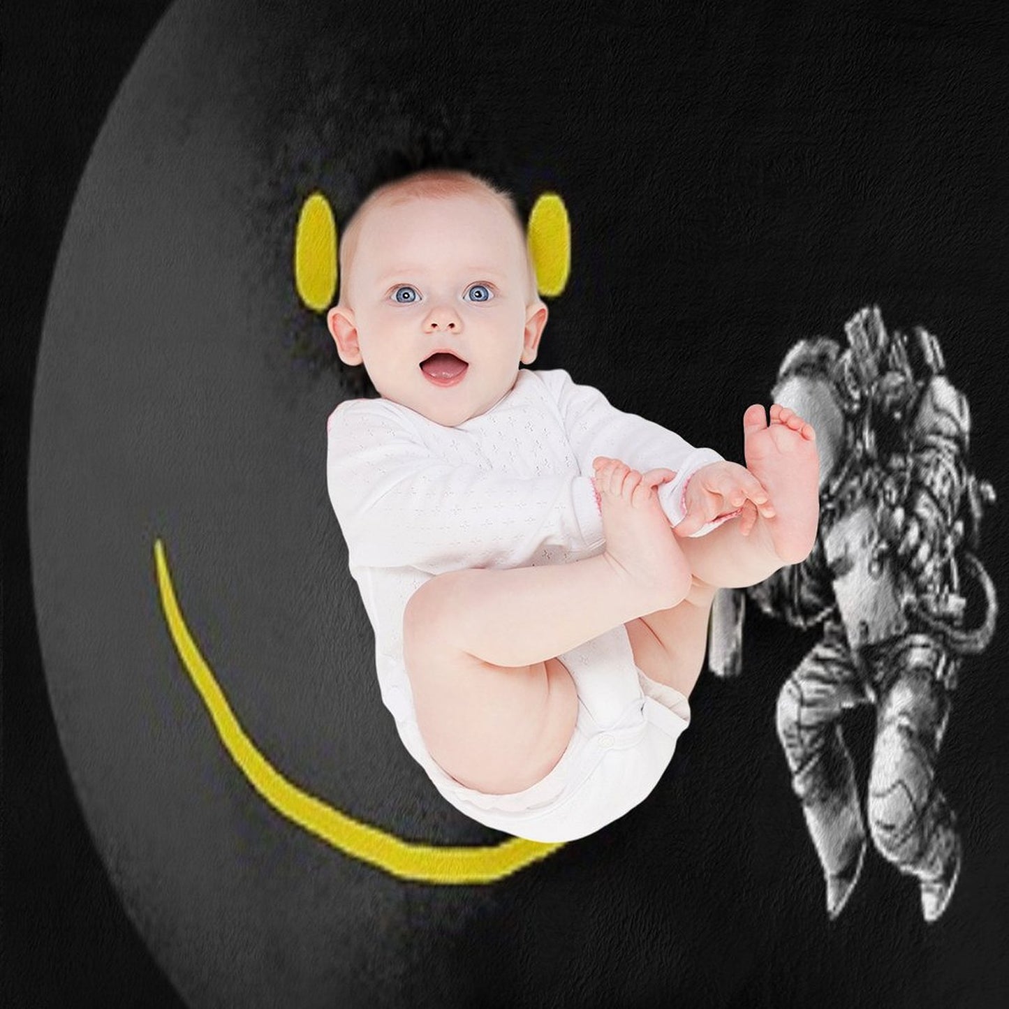 Make A Smile Throw Blanket