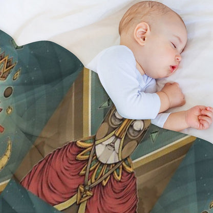 Hell Lotus Throw Blanket