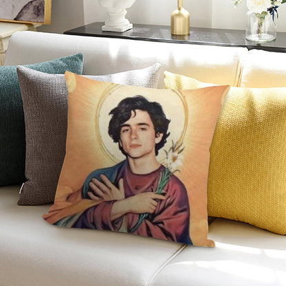 Timothee Chalamet Saint Soft Skin-Friendly Throw Pillow