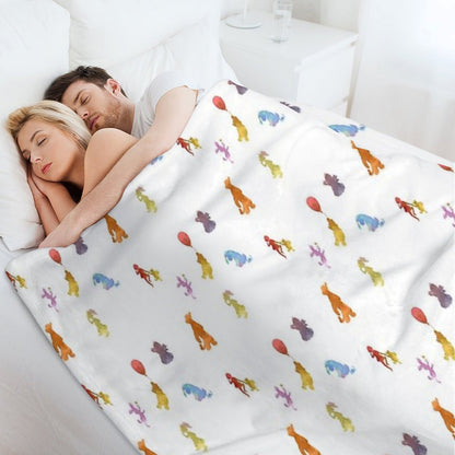 Animals Inspired Sheet Throw Blanket