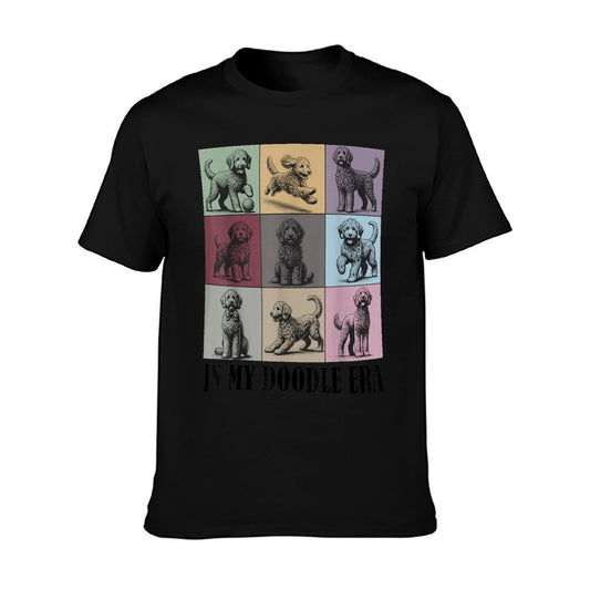 Funny Dog Lovers Quote In My Golden Doodle Era Cool Women T-Shirt