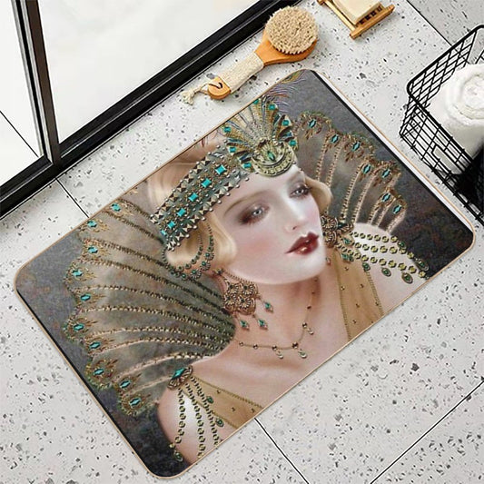 FLAPPER  Vintage 1929 Beautiful Fashion Magazine Advertising Print Bath Mat
