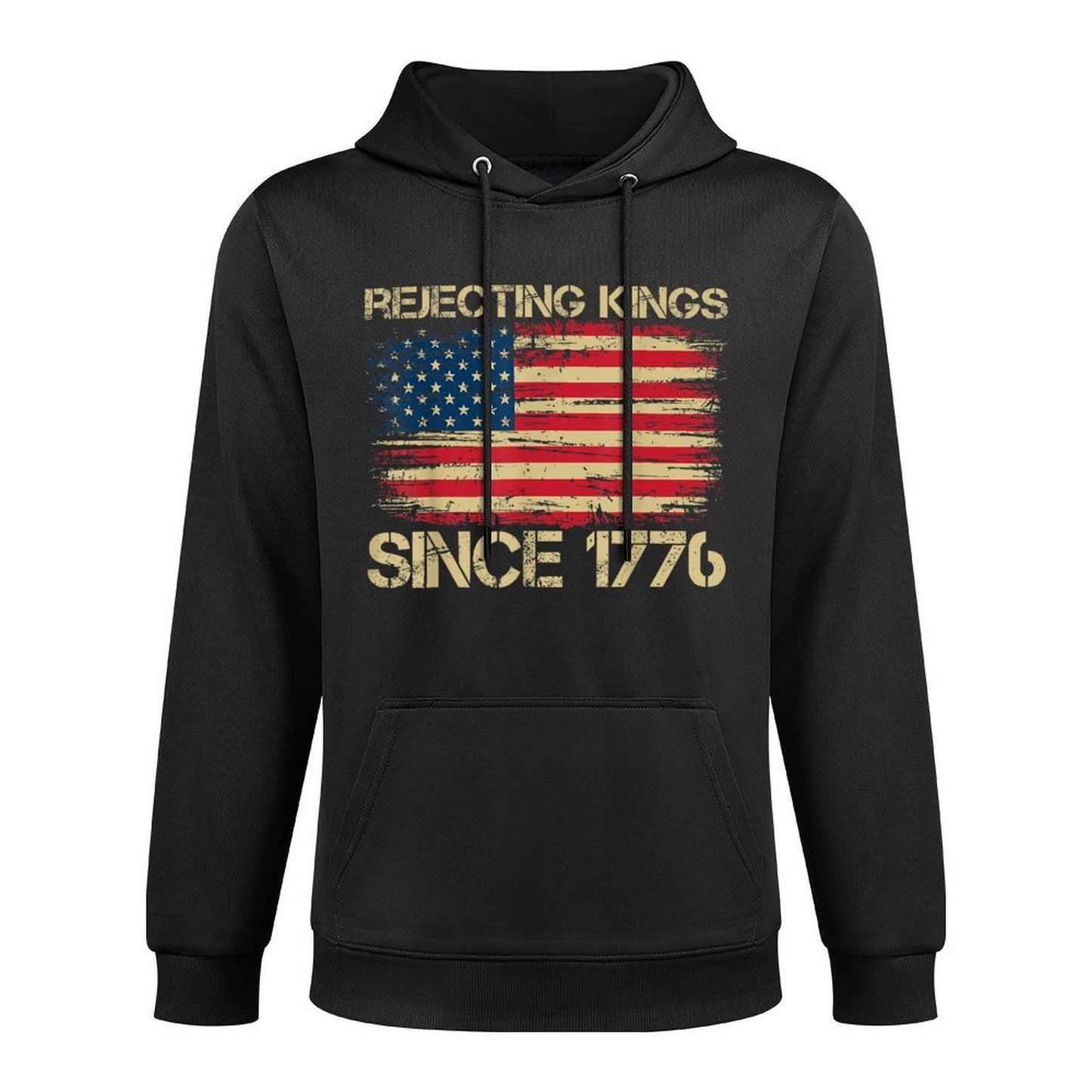 Rejecting Kings Since 1776 American Vintage Shape Retention Hoodie