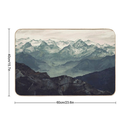 Mountain Fog Bath Mat