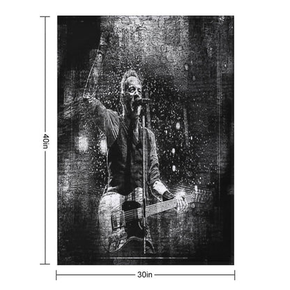 Fanart Tribute. Bruce Digital Fanart Walls Of Fame Throw Blanket