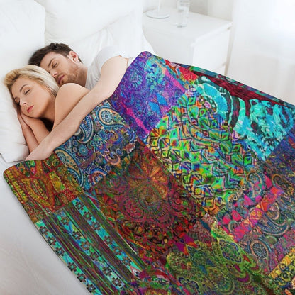 Bohemian Wonderland Throw Blanket