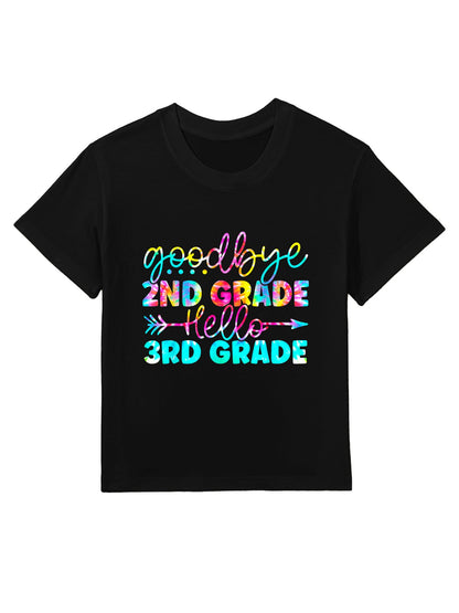Goodbye 2nd Grade Hello 3rd Grade Here I Come Graduation Kids T-Shirt