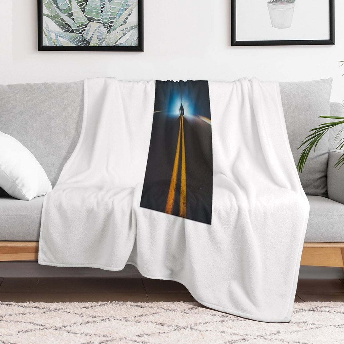 Morning Fog - MohawkPhotography Throw Blanket