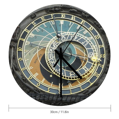 Prague Astronomical Clock Wall Clock
