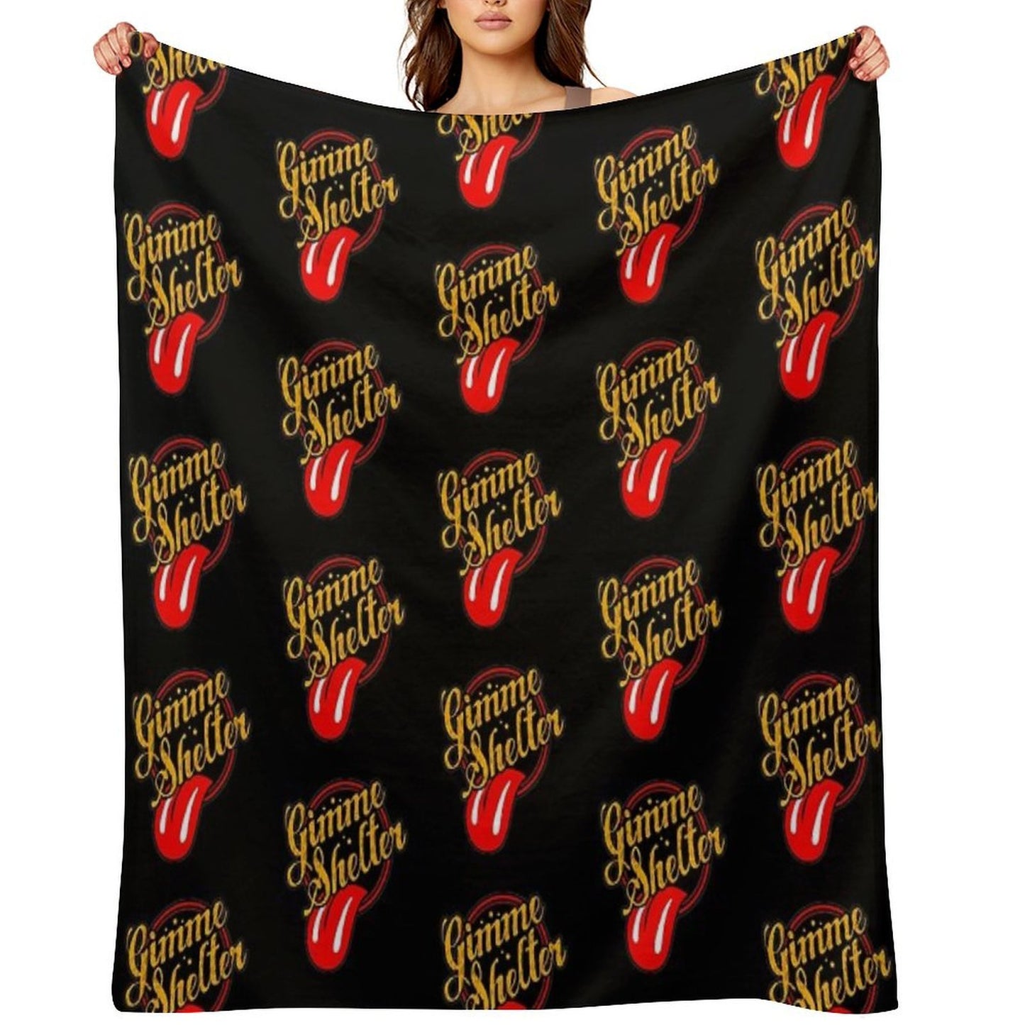 Gimme Shelter Throw Blanket