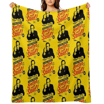 Better Call Saul Goodman Throw Blanket