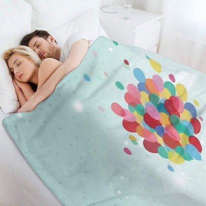 Adventure Is Out There Throw Blanket