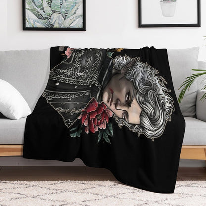 Astarion Vampire BF Throw Blanket